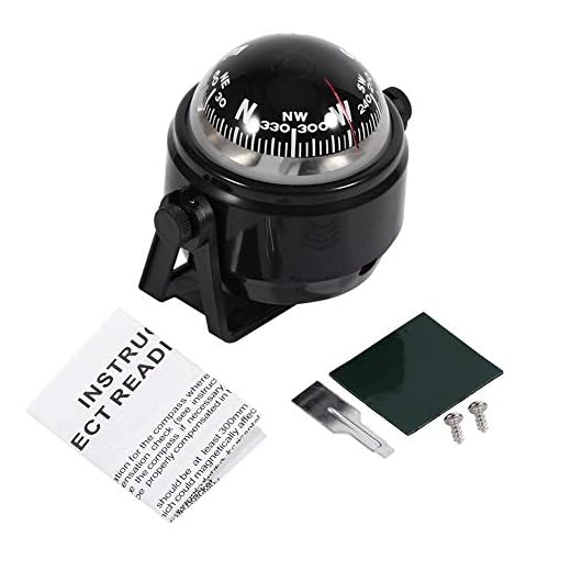 Voyager , Multi-Purpose Sea Marine Bracket Mount Voyager Outside Fits Boat Caravan Truck (Black)