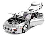 JDM Tuners - 1995 Toyota Supra (Silver) 1:24 Scale Diecast Vehicle