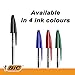 BIC Cristal Original Ballpoint Pens, Every-Day Biro Pen, Fine Point (1.0mm), Ideal for School, Black Ink, 100 Count (Pack of 1)