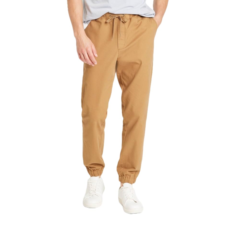 Goodfellow & Co Men's Straight Fit 5-Pocket Pants - Cotton Blend Twill With Stretch