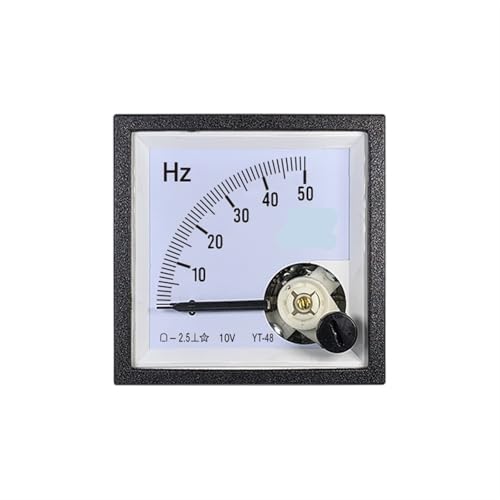 Tableau des fréquences CA YT48 45-65Hz indicateur de mesure pour tableau électrique