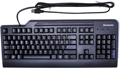Lenovo IBM Preferred Pro USB Wired Keyboard, 54Y9400, Black