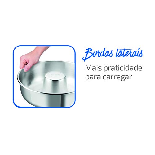 Forma Bolo 24 Rochedo Bolo Perfeito Polida