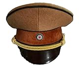 WW2 German General Officer Hat Cap Reproduction Brown