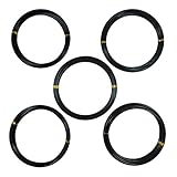 EINFACH ZU BIEGEN: Eloxierter Aluminium-übungsdraht l？sst sich leichter biegen als Kupfer und ist dennoch sehr stark. Dies macht ihn besser für Anf？nger-Bonsai-Trainer und praktisch für erfahrene Bonsai-Künstler.