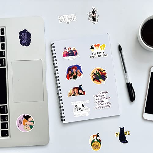 100 Pcs Hocus Pocus Laptop Sticker Waterproof Vinyl Stickers Car Sticker Motorcycle Bicycle Luggage Decal Graffiti Patches Skateboard Water Bottle Sticker #TOP6