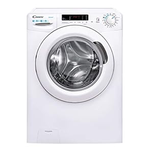 Candy CS4 1272DE/1-S Wasmachine, smal, 7 kg, 1200 omw/min, 16 programma’s, diepte 40 cm, NFC, wit [energie-efficiëntieklasse A+++]