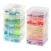 IRIS Small Modular Supply Case, 10 Pack, Clear