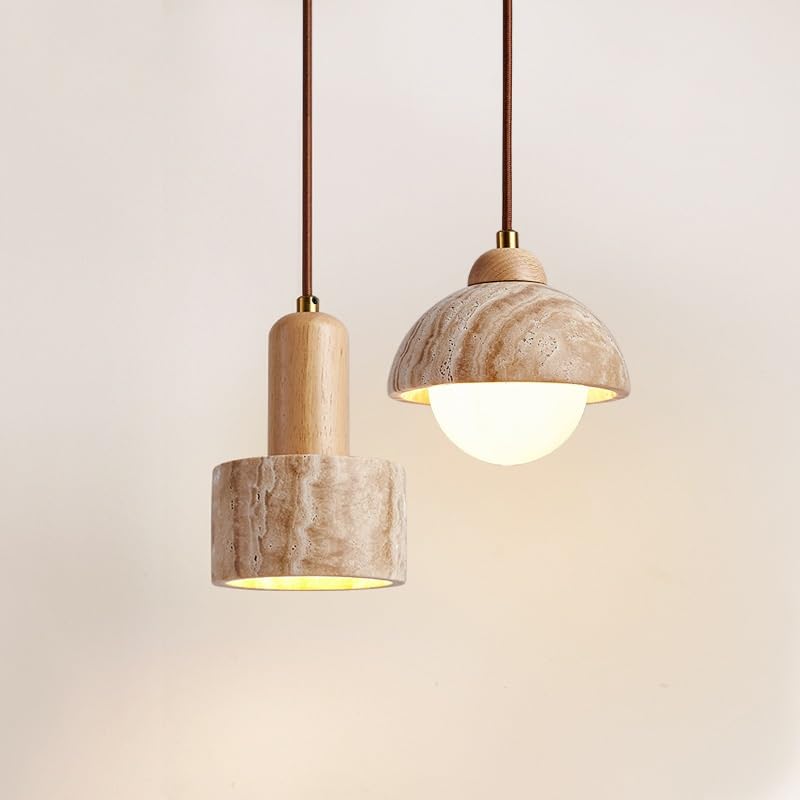 Luz colgante lámpara de techo de mármol para isla de cocina granja 2