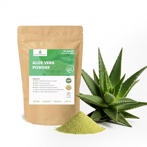 Cosmic Element Organic Aloe Vera Powder - 100% Pure Leaf