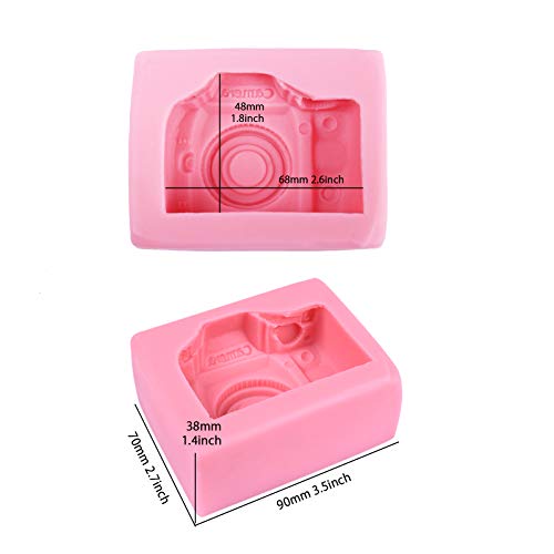 Funshowcase 3D Large Camera Cake Silicone Mold - Thumbnail 4