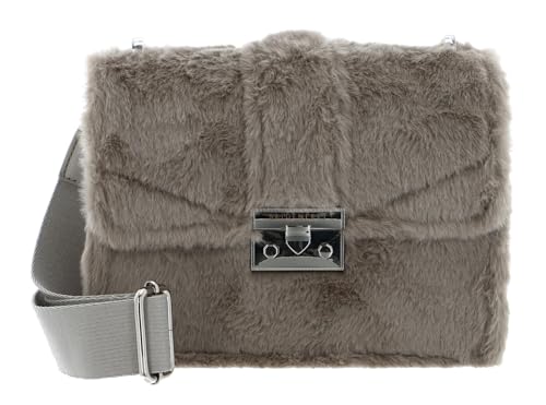 Fluffy Roros Crossbody Bag Grey de Seidenfelt Manufaktur: bolso bandolera gris