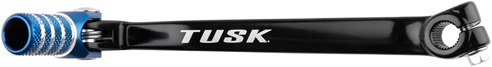 Tusk Folding Shift Lever Black/Blue Tip Compatible with Honda TRX 400EX 1999-2008/TRX 400X 2009-2014/XR400R 1996-2004 Yamaha Raptor 700/R 2006-2026