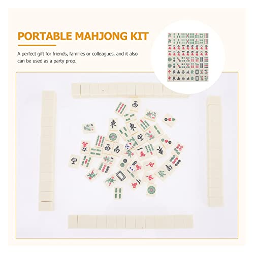 VSOLS Set Tradicional Mahjong Chino Miniatura miniatura 4