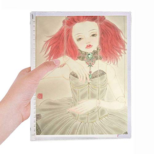 Carnet style chinois Puppet Doll à spirale pour journal intime