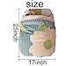 Toysructin Cat Sleeping Bag with Removable Pillow, Plush Warm Cat Bed Cave Nest Flower Pattern Pet Self-Warming Snuggle Sack, Soft Cozy Kitten Hideaway House for Puppy Cats Kitty Small Dogs Animals