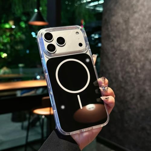 Coque iPhone 17 Pro Max silicone rigide noir premium et magnétique