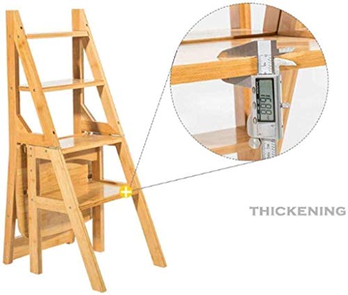 Tabouret à double usage multifonctionnel et chaise échelle pliante de cuisine