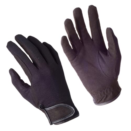 Gants d'équitation durables ifundom ajustables au poignet pour cavalier exigeant