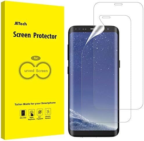 JETech Screen Protector for Samsung Galaxy S8 Plus S8+ (NOT for S8), TPU Ultra HD Film, Case Friendly, 2-Pack