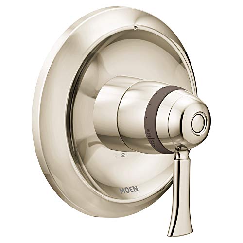 Moen T6601NL Wynford ExactTemp Thermostatic Valve Trim Kit, Valve Required, Polished Nickel by Moen - Used condition - US$116.29
