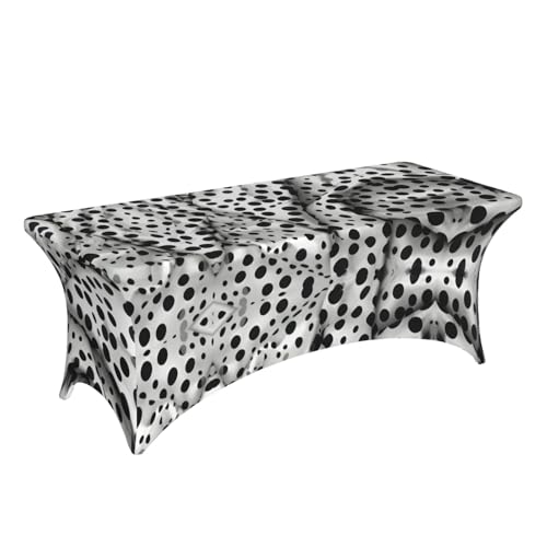 Nappe de salle à manger rectangulaire lavable pour simplifier l'entretien du linge - 4