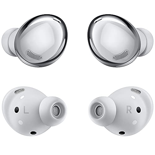 Samsung Galaxy Buds Pro, True Wireless Earbuds w/Active Noise Cancelling (Wireless Charging Case Included), Phantom Silver (International Version) by Samsung - Used condition - Image 3
