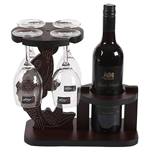 Soporte de Madera para Vino de Mesa para 1 Botella miniatura 1