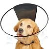 Dog Cone Collar Transparent Recovery Cone for Large Medium Small Dogs Soft Elizabethan Collar After Surgery to Prevent Licking Wound Enhanced Visibility