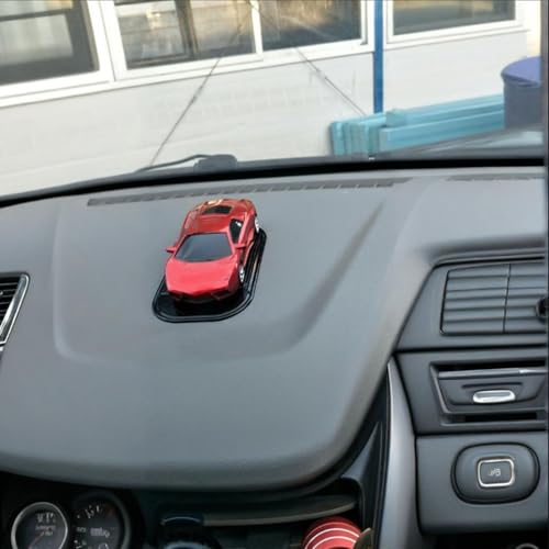 2 Stück Auto Armaturenbrett Anti Rutsch Matten,Antirutschmatte Anti Rutsch Matte,Silikon-Fixiermatte,Waschbare Silikon Gel Auto Innenmatte zum Halten von Handy Schlüssel Sonnenbrille Münzen-140×80mm