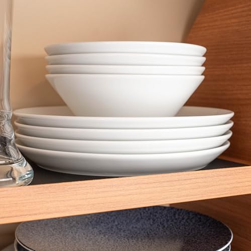 silwy® Non-Slip Magnetic Porcelain Bowls (Set of 2) - Ideal for Camping, Caravaning, and Boating - Stackable Without Rattling by silwy - Image 4