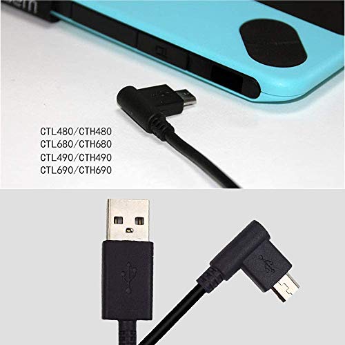 CTL471 Cabo de carregamento USB de substituição para sincronização de dados compatível com Wacom-Int