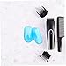 TOVINANNA 1pair Professional Silicone Ear Protection Tool for Hair Dyeing Ear Covers for Hair Salons Easy to Clean Reusable Soft Shields Sky Blue