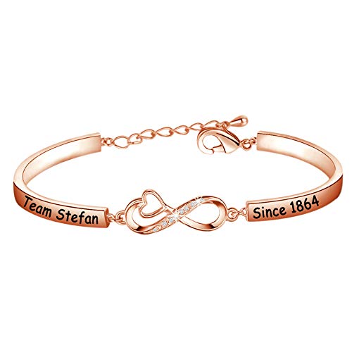 CENWA Team Salvatore/Damon/Stefan Since 1864 Bracelet Vampire Fandom Gift For Vampire Fan