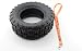 Produktbild Nitro Motors Reifen für Quads/Rasentraktor 13x5.00-6 Tyre X Profil Pocket Dirt Bike Quad + Gratis Schlüsselanhänger Lanyard