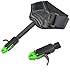 AMEYXGS Archery Compound Bow Release - Adjustable Black Wrist Strap (Green)