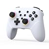BETMI RGB Wireless Pro Controller for Switch 2/1, One Click Wake-up, C Button, 9 Gyro Axis, Hall Effect Joysticks, Macro, Dual Vibration, 3.5mm Jack, Lite/OLED/PC Bluetooth Game Controller (White)