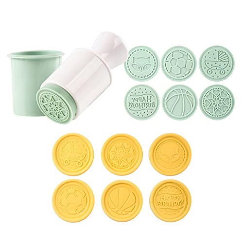 Sellos de galletas Diseños Herramienta Gadget Galletas Sellos Cortador de Galletas Molde Alfabeto Galleta Herramienta Decoración Herramientas Verde
