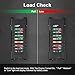 Car 12V 24V Battery and Alternator Tester Automotive, Load Tester, Battery Checker, Analyzer to Check alternator & Battery Charging System with LED Indicator