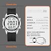 Pedometer Watch for Walking for Senior No App Required with Steps Calories Counter and LCD Large Numbers