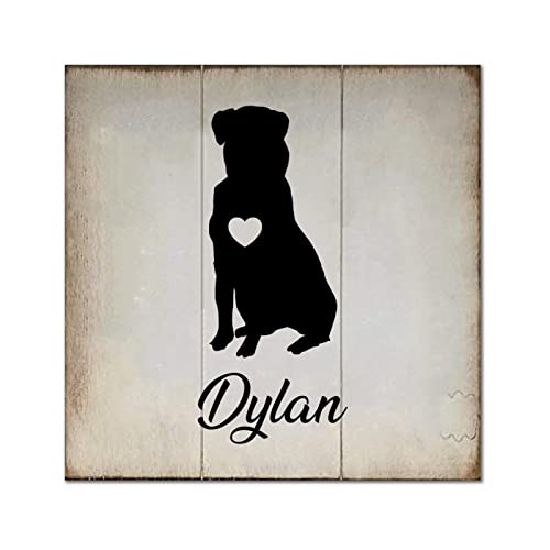 Déco murale bouledogue français personnalisée pour habiller un mur vide