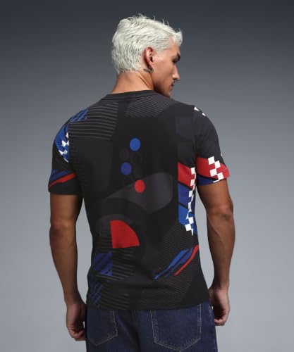 Image of Puma Men's Printed Regular Fit T-Shirt