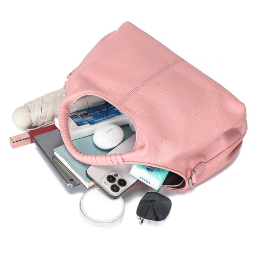 Genuine Leather Hobo Tote Bag Purses for Women2