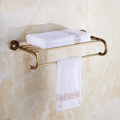 Porte-serviettes de bain rétro européen contre l'humidité murale