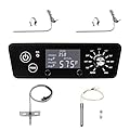 Digital Thermostat Control Board Kit Replacement for Pit BOSS 5 Series Vertical Pellet Smoker with LCD Display, Equipped with Hot Rod Ignitor, RTD Temperature Probe Sensor and Meat Temperature Probes