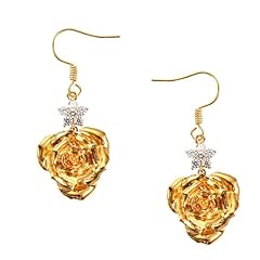 Star Gold Earrings