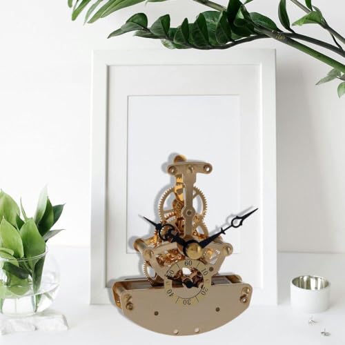 Accesorios de reloj steampunk con relieve tridimensional para decoración e interiorismo industrial 7