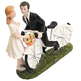 Figurine de table des mariés : fabriqué à partir d'un matériau en résine durable et durable, cet article est conçu pour résister et conserver beauté et qualité pour les années à venir.