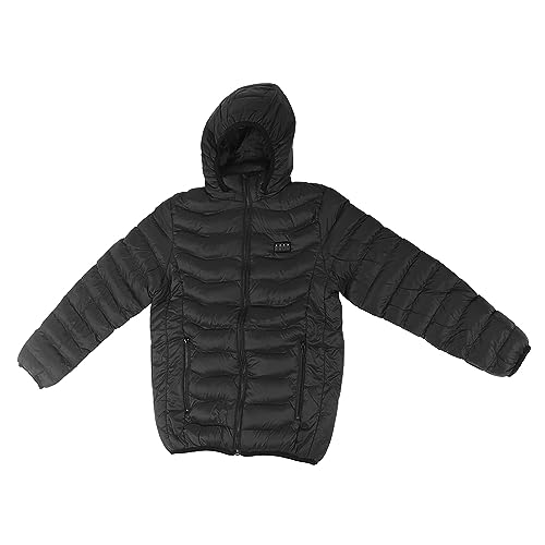 Fussbudget Jaqueta aquecida leve e elegante, casaco de aquecimento de 3 graus com para patinação no