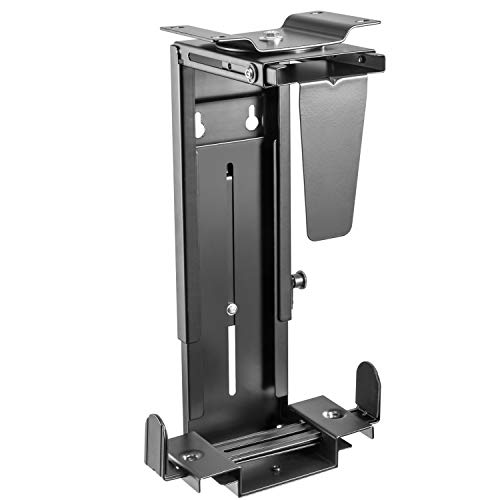 WORLDLIFT Soporte de Caja de Ordenador bajo Mesa o fijación a Pared Ajustable Cover